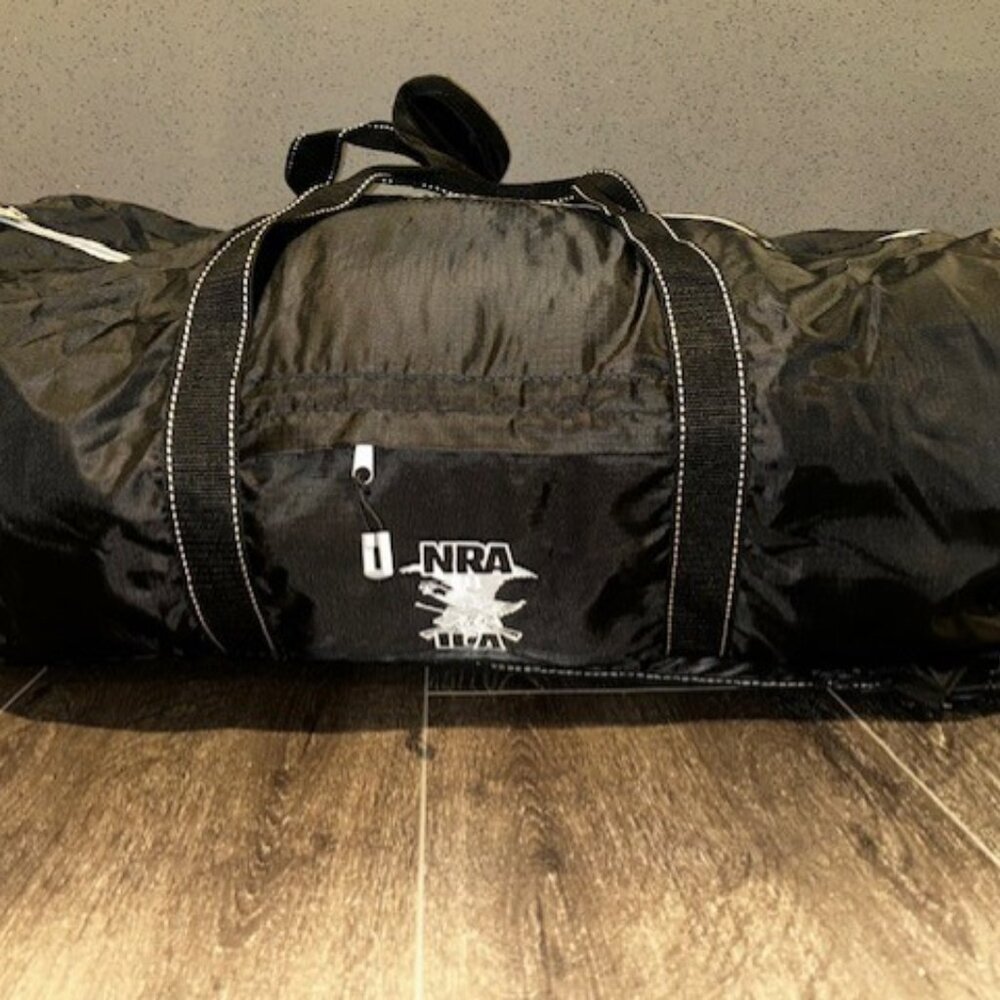 NRA ILA Duffle Gym Bag Backpack Tote w/ Shoulder Strap Large 26"x11"x10" NEW